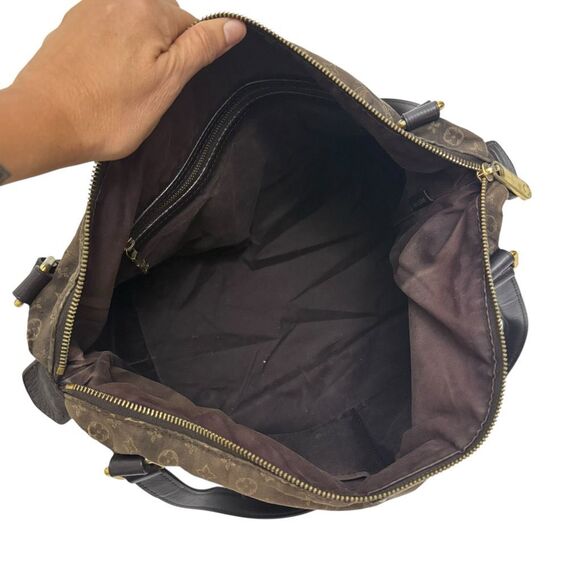 Louis Vuitton Authentic Dark Brown Monogram Idylle Ballade MM Canvas Shoulder To - Picture 4 of 15